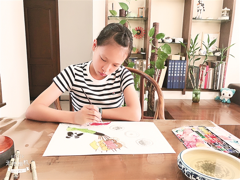 青羊娃交“最成都”暑期作业 阅“熊猫课程”读本 品天府文化特色