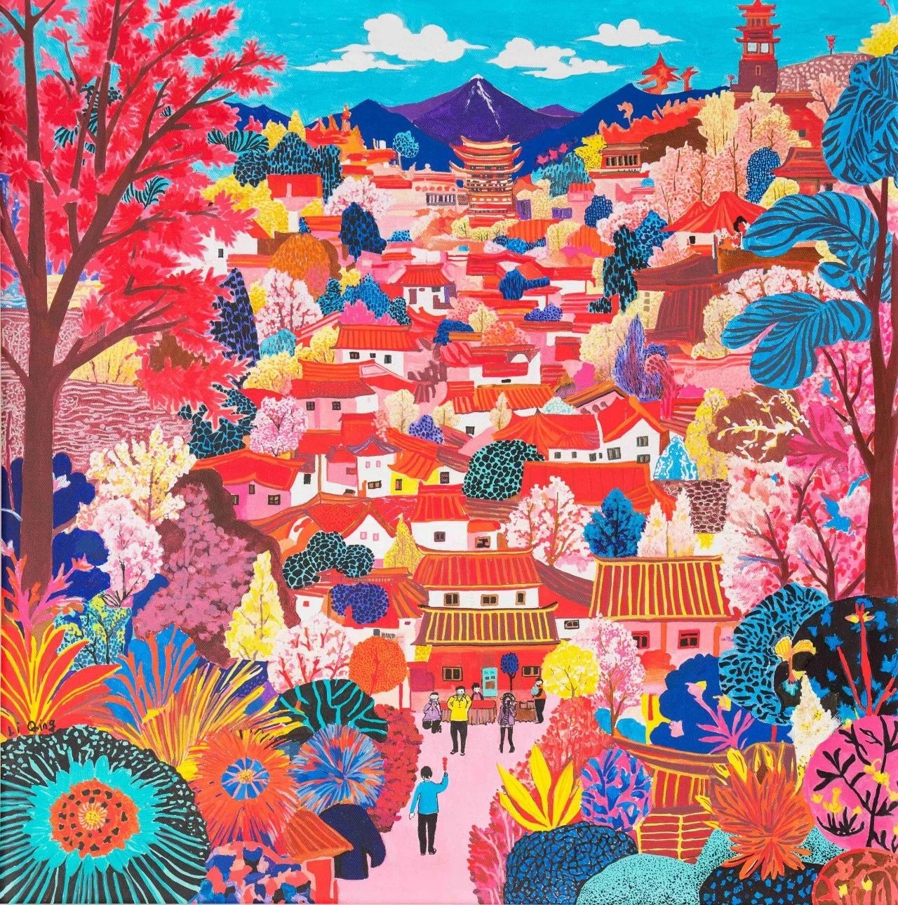 赏年画 过大年！新春归乡好风光